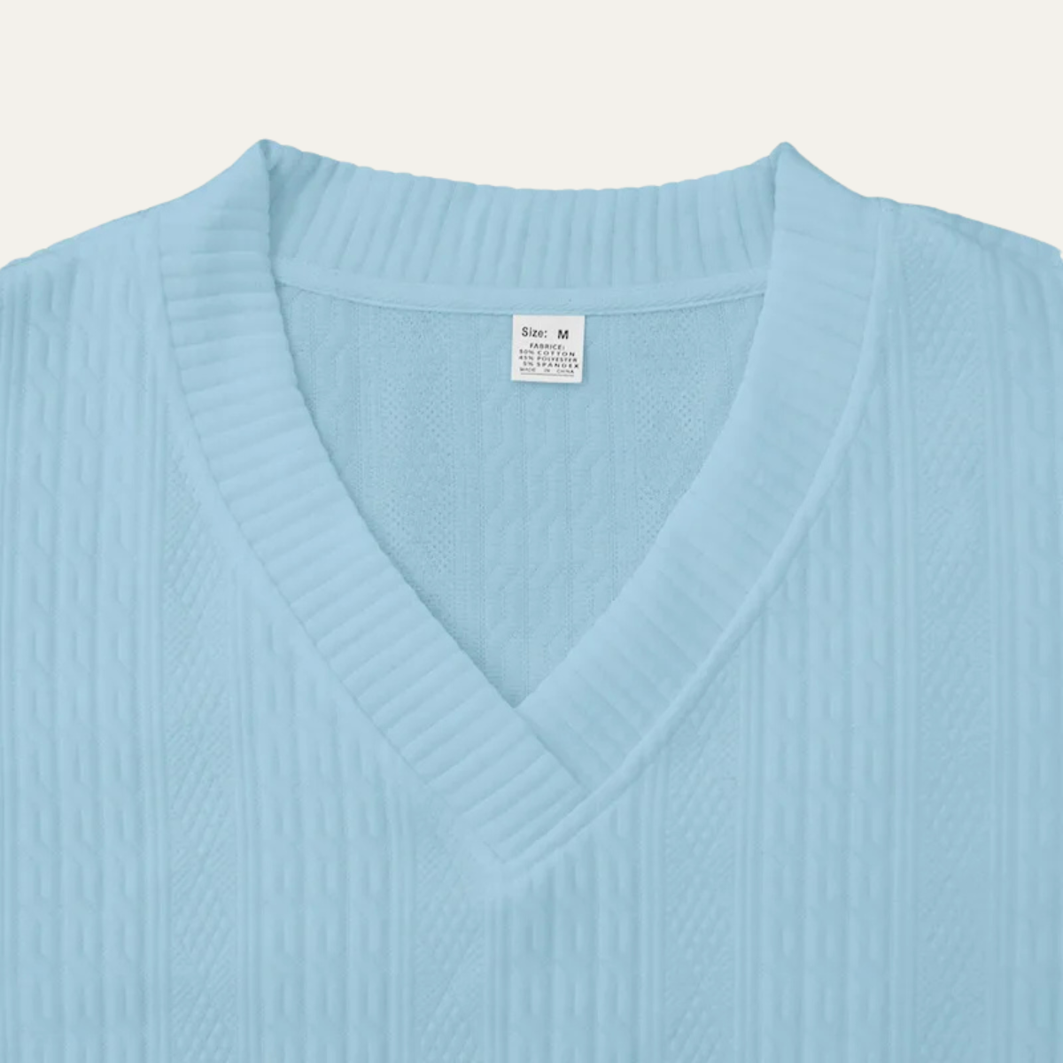 Men's Summer Knit Polo Shirt And Shorts Set