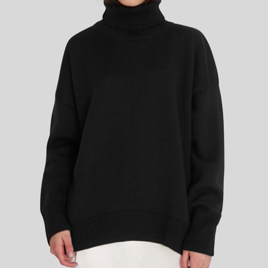 Women's Rollneck Sweater Thermal Cold-Weather