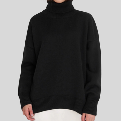 Women's Rollneck Sweater Thermal Cold-Weather