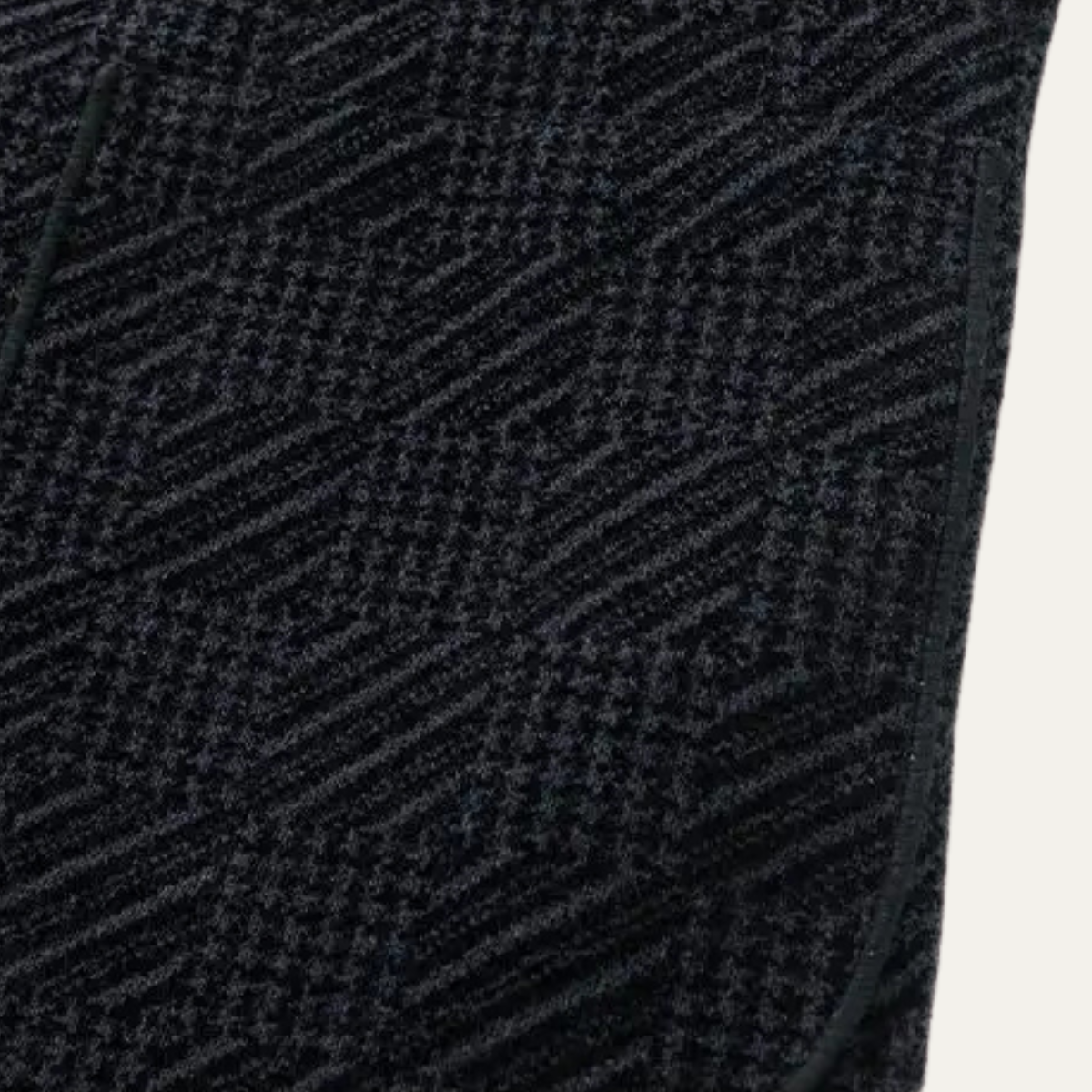 Mens Business Blazer Chenille Soft Fur Lined Navy