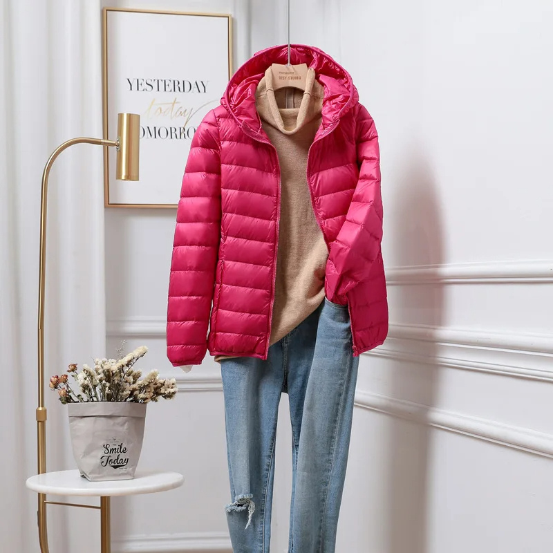 Women's Puffer Jacket Lightweight Water-Resistant