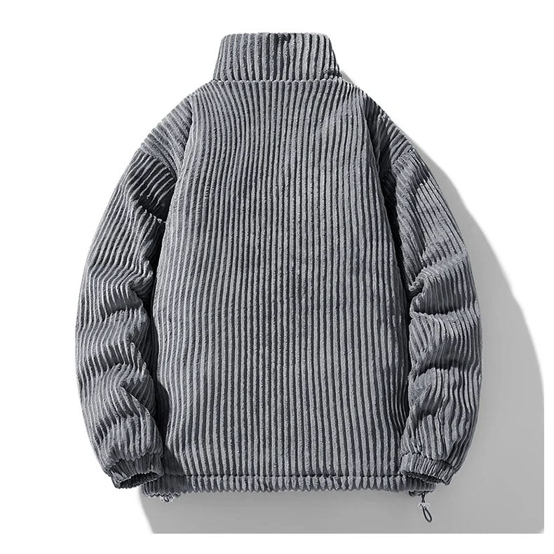 Quilted Corduroy Jacket Bordeaux