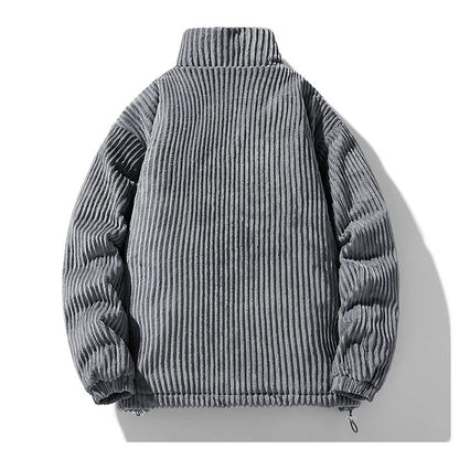 Quilted Corduroy Jacket Bordeaux