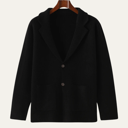 Men's Soft Wool Cardigan 100% Wool