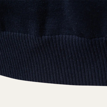 Men's Half Zip Knit Sweater Business Casual