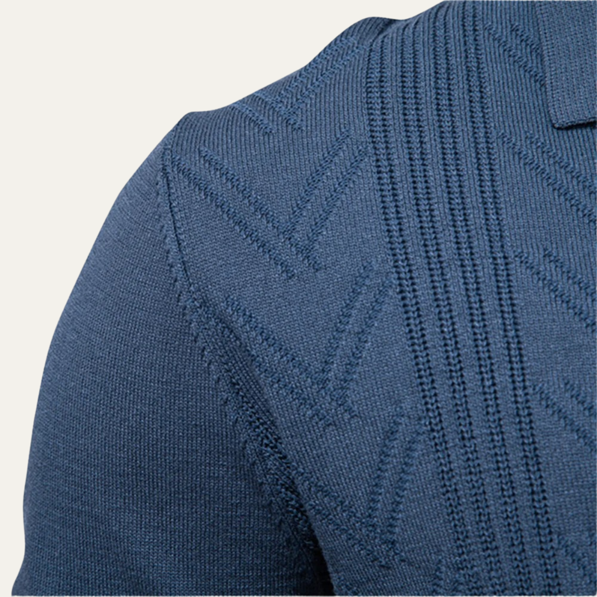Men's Knit Polo Sweater Casual