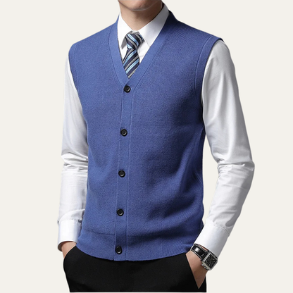 Men's Smart Knit Waistcoat