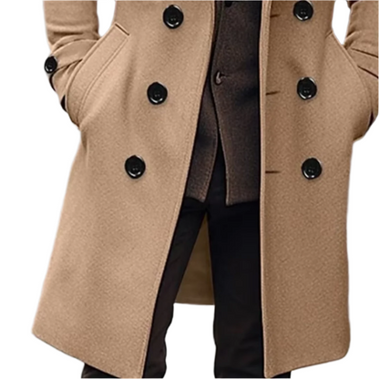 Men's Casual Trench Coat