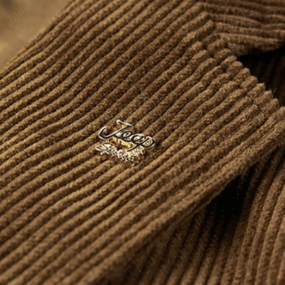 Men's Corduroy Blazer Elbow Patches