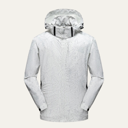 Men's Lightweight Windbreaker Jacket Waterproof Hooded