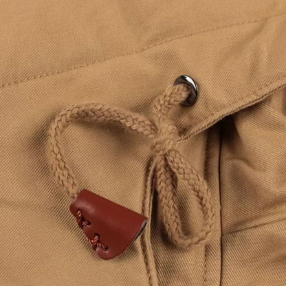 Men's Thick Warm Hooded Utility Jacket