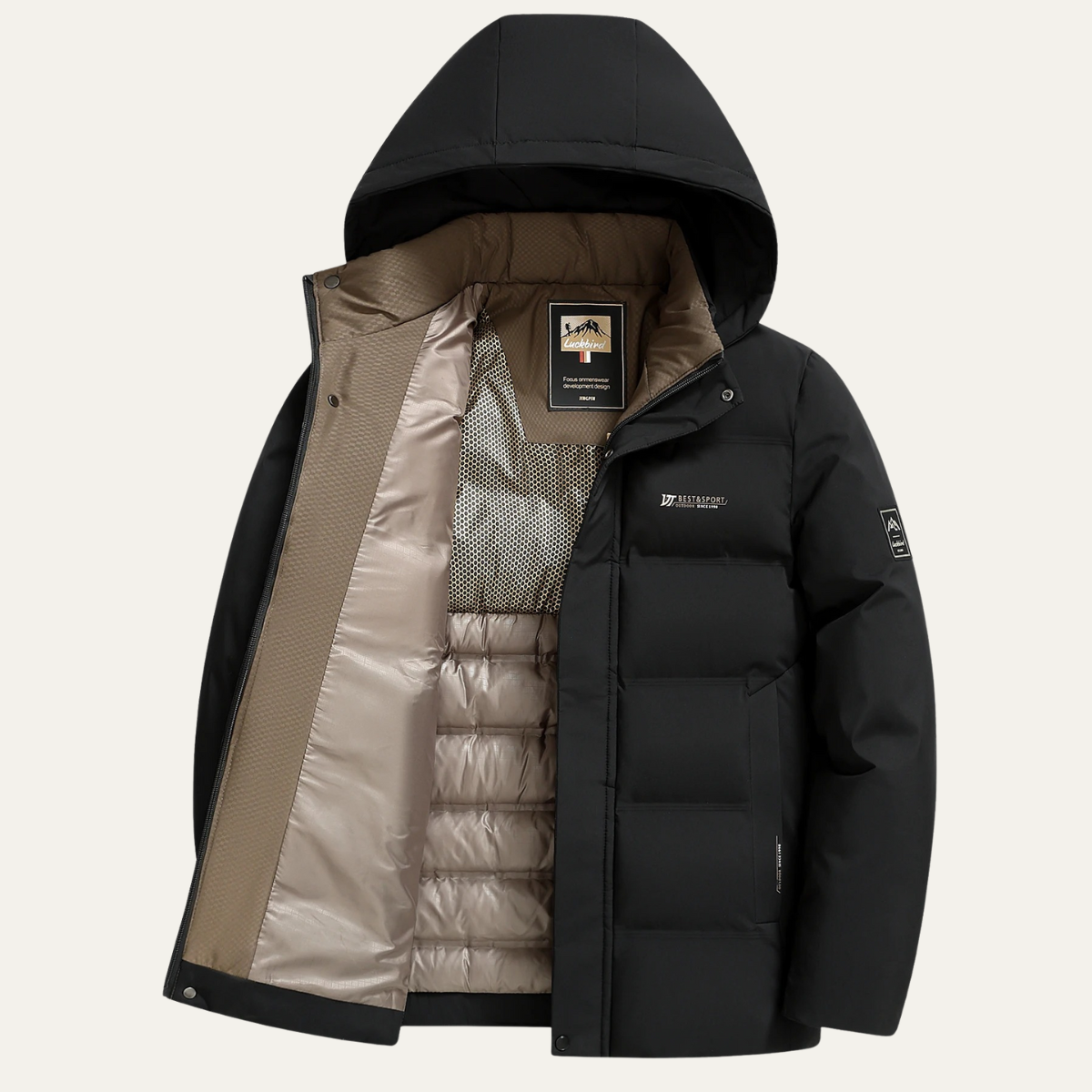 Aosta Men's Thick Cotton Winter Jacket