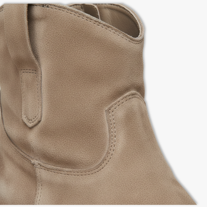 Premium Suede Ankle Boots for Women Non Slip On