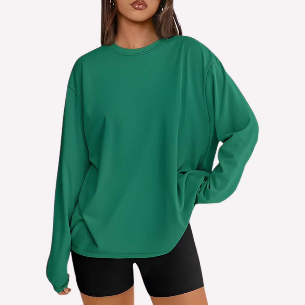 Women's Long Sleeve Oversized Shirt