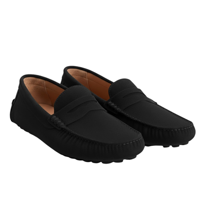 Luxury Leather Slip On Driving Shoes