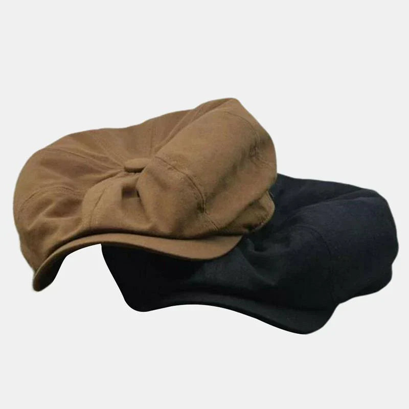 Men's Flat Cap Vintage Style Cotton - VibreMode