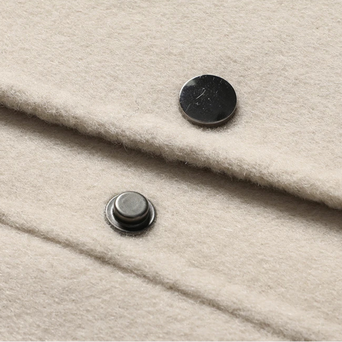 Men's Wool Blend Double Breasted Peacoat