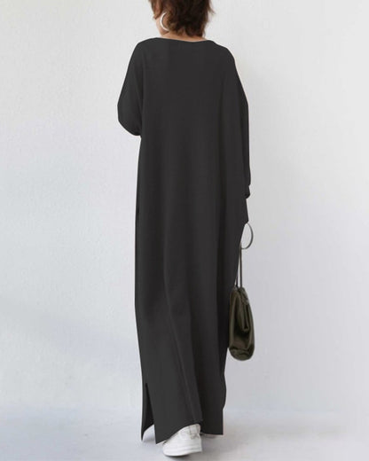 Women's Oversized Long Sleeve Winter Dress