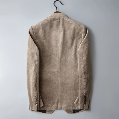 Men's Slim Fit Corduroy Blazer Suit