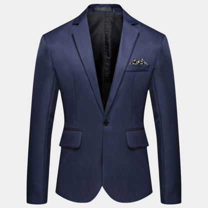 Men's Modern Fit Blazer Comfortable Design - VibreMode