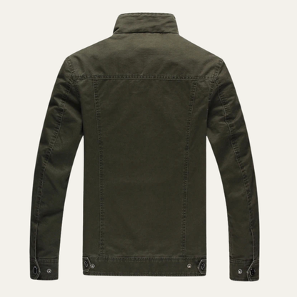 Men's Casual Military Cargo Jacket