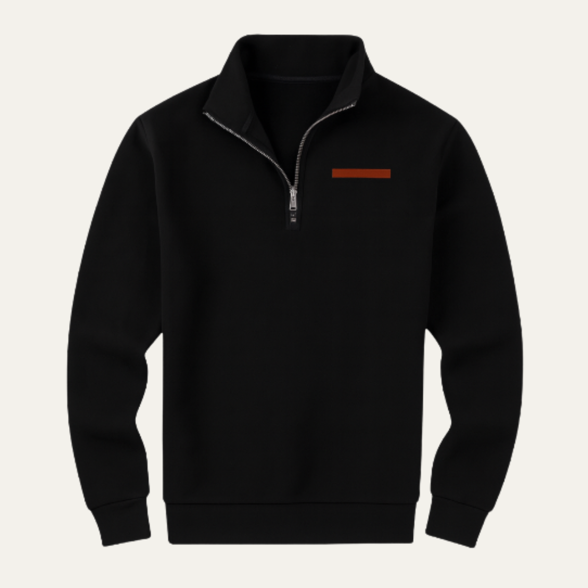 Men's Warm Half Zip Fleece Sweater - VibreMode