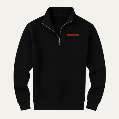 Men's Warm Half Zip Fleece Sweater - VibreMode