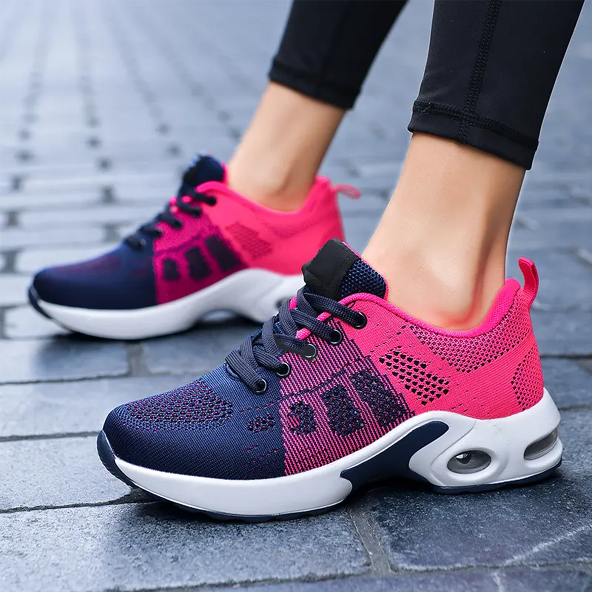 Women's Airy Mesh Athletic Shoes Comfortable Casual Sneakers
