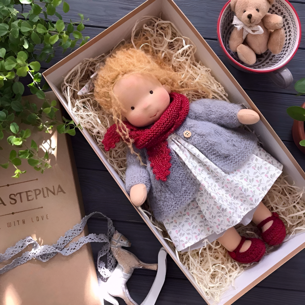 Waldorf Cuddly Doll Handmade