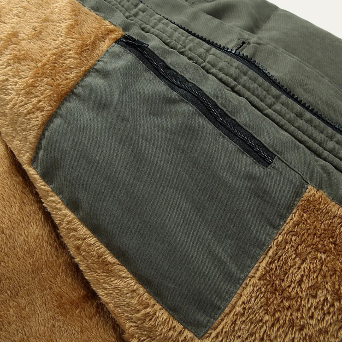 Mens Thicken Fleece Jacket