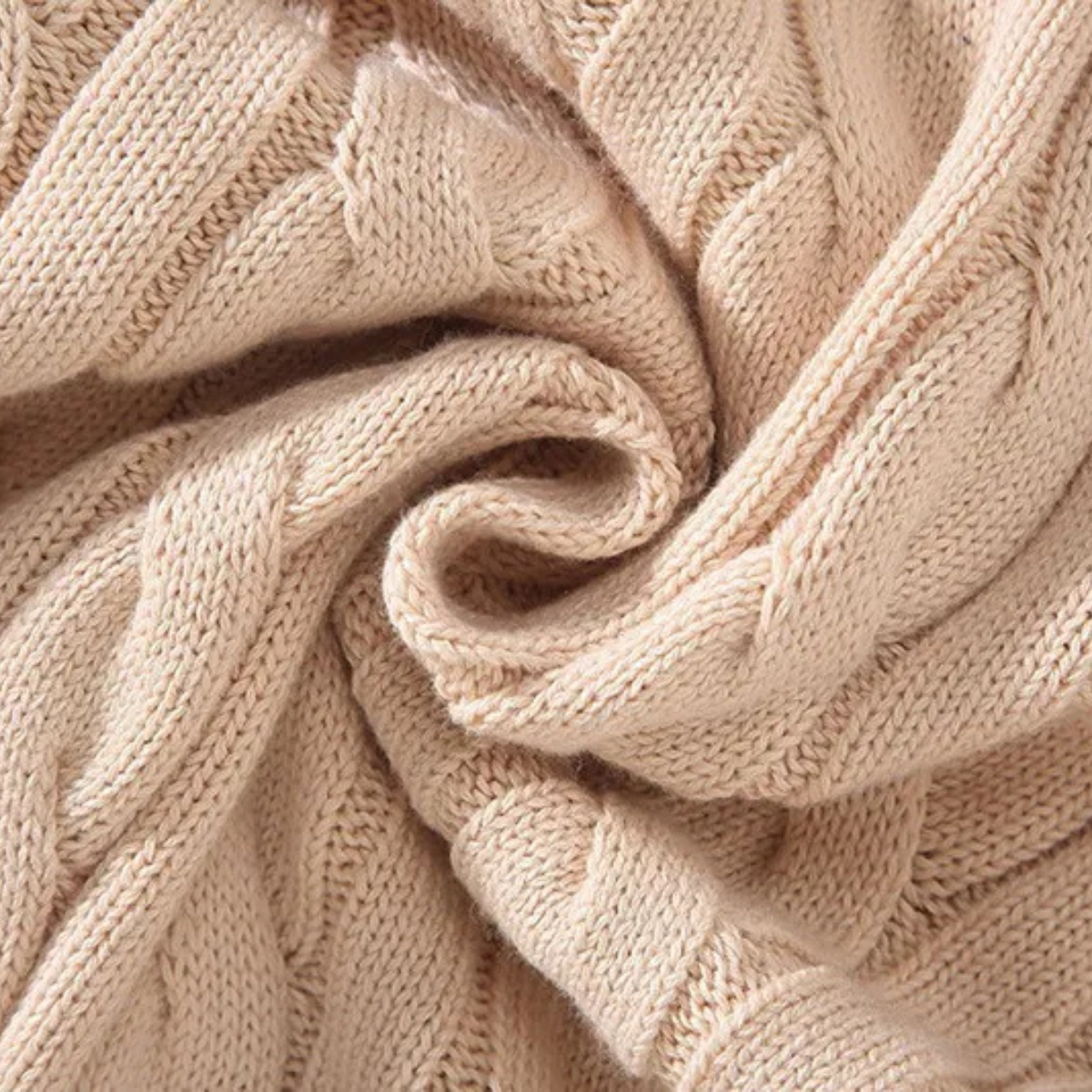 Men's Cotton Cable Knit Half Zip Sweater