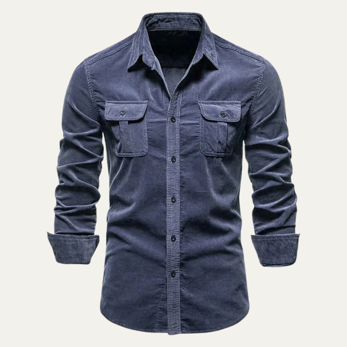 Norwick Men's Corduroy Button Down Shirt