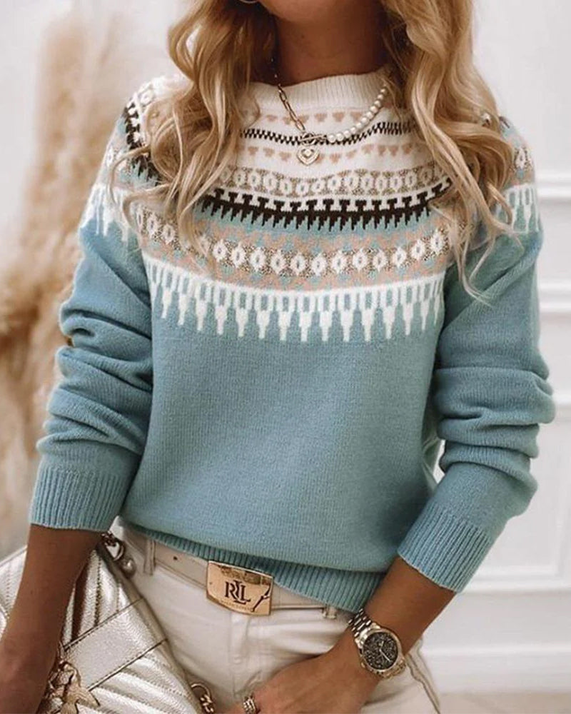 Women's Knitted Sweater - VibreMode