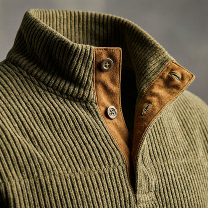 Luxury Textured Button Down Shirt