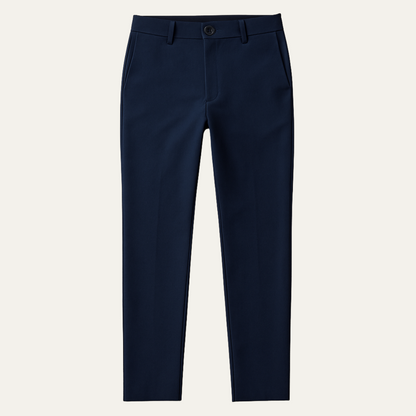 Men's Classic Chino Pants Navy Blue - VibreMode