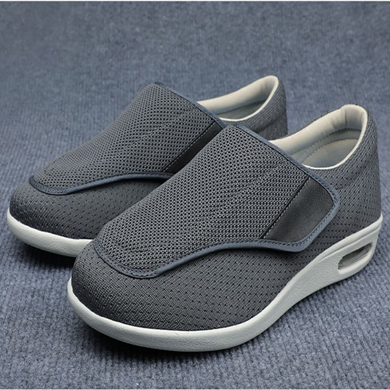 Comfortable Wide Fit Women's Walking Shoes with Air Cushion
