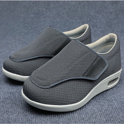Comfortable Wide Fit Women's Walking Shoes with Air Cushion