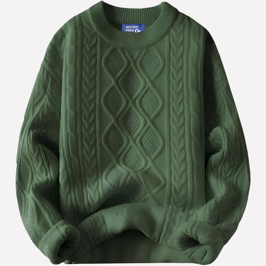 Women's Crewneck Sweater Vintage 90s Style