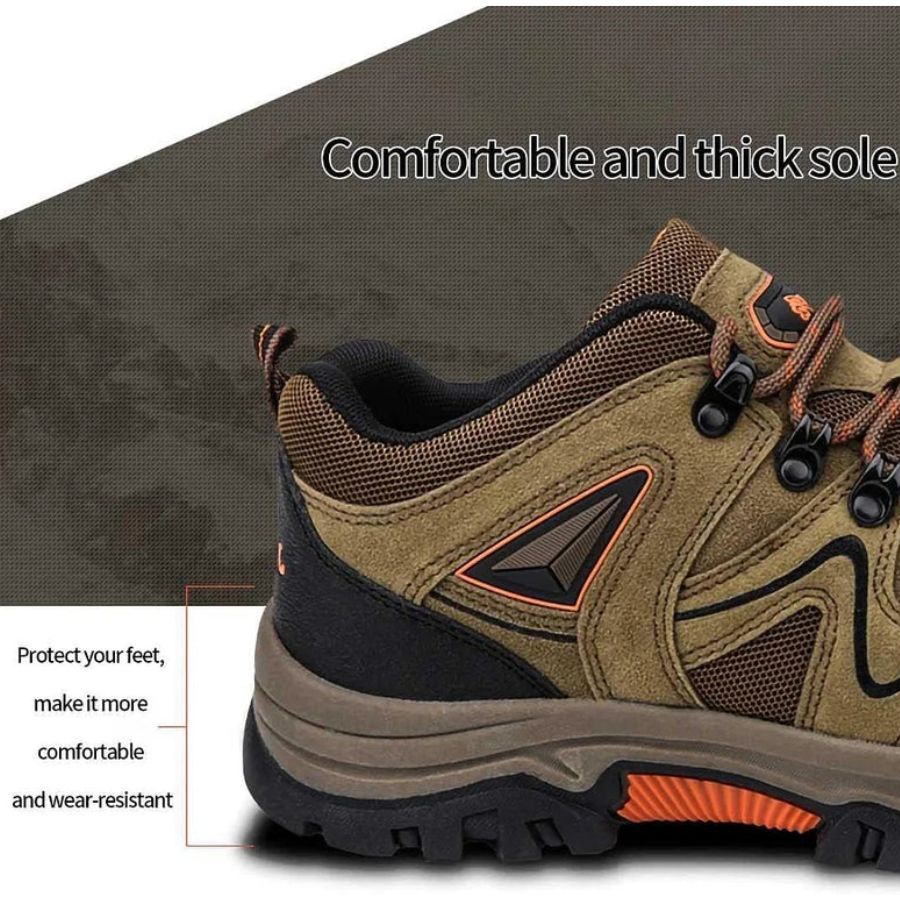 Comfortable Waterproof Hiking Boots for Men with Arch Support