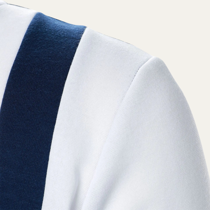 Men's Lightweight Colour Block Zip Up Jacket