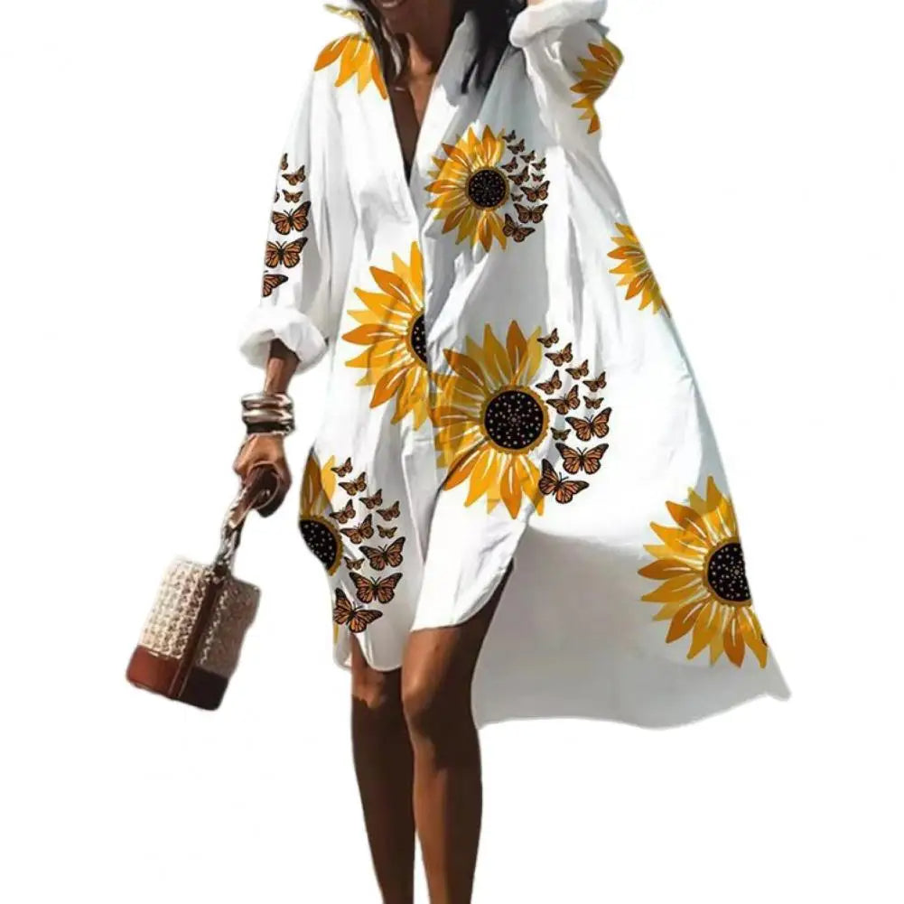 Women's Boho Print Maxi Dress