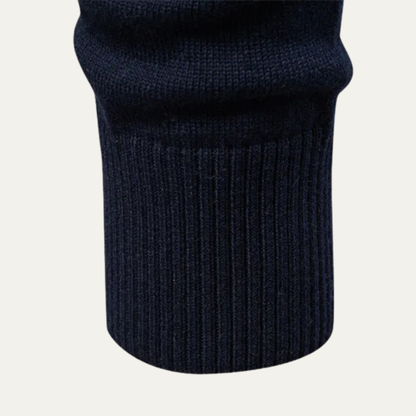 Men's Half Zip Knit Sweater Business Casual