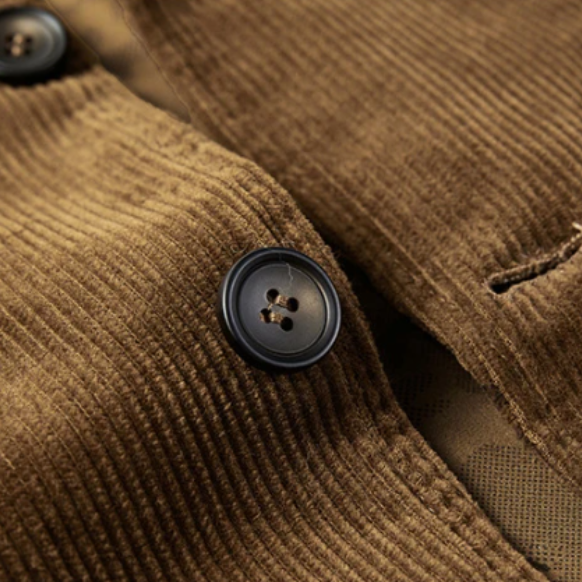 Men's Corduroy Blazer Elbow Patches