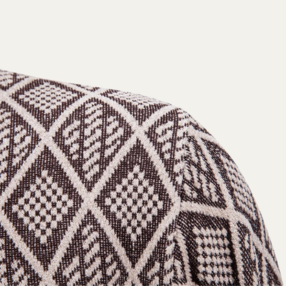 Men's Diamond Pattern Knit Jacket
