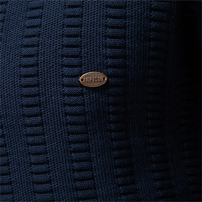 Men's Quarter Zip Winter Sweater