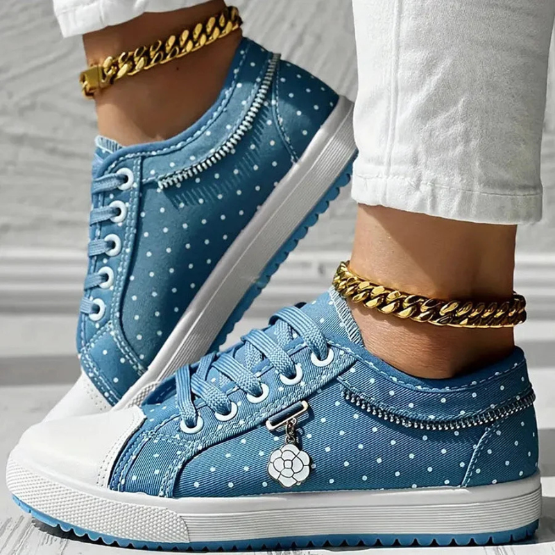 Women's Low- Sneakers Tie-Front