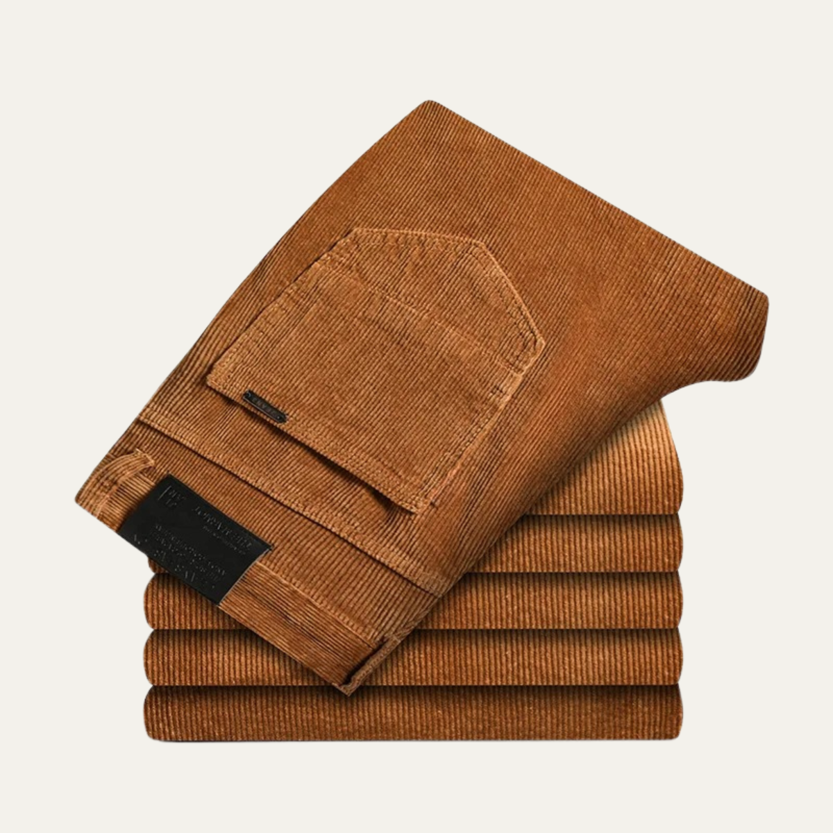 Men's Slim Fit Corduroy Casual Pants