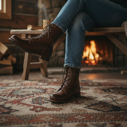 Kia Women's Ankle Lace Boots