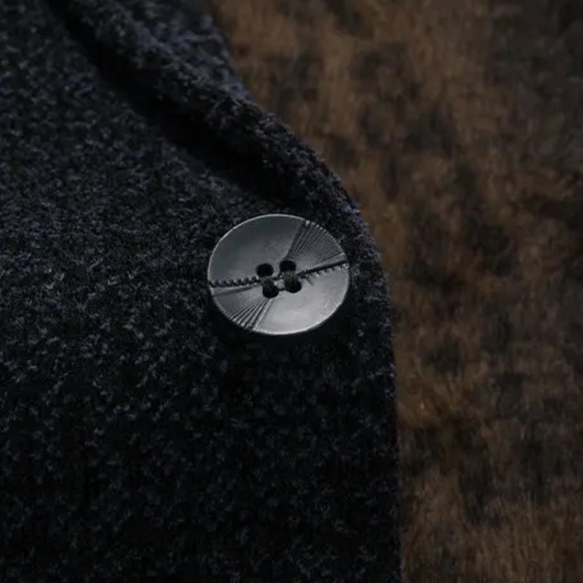 Men's Smart Blazer Warm Fur Lining