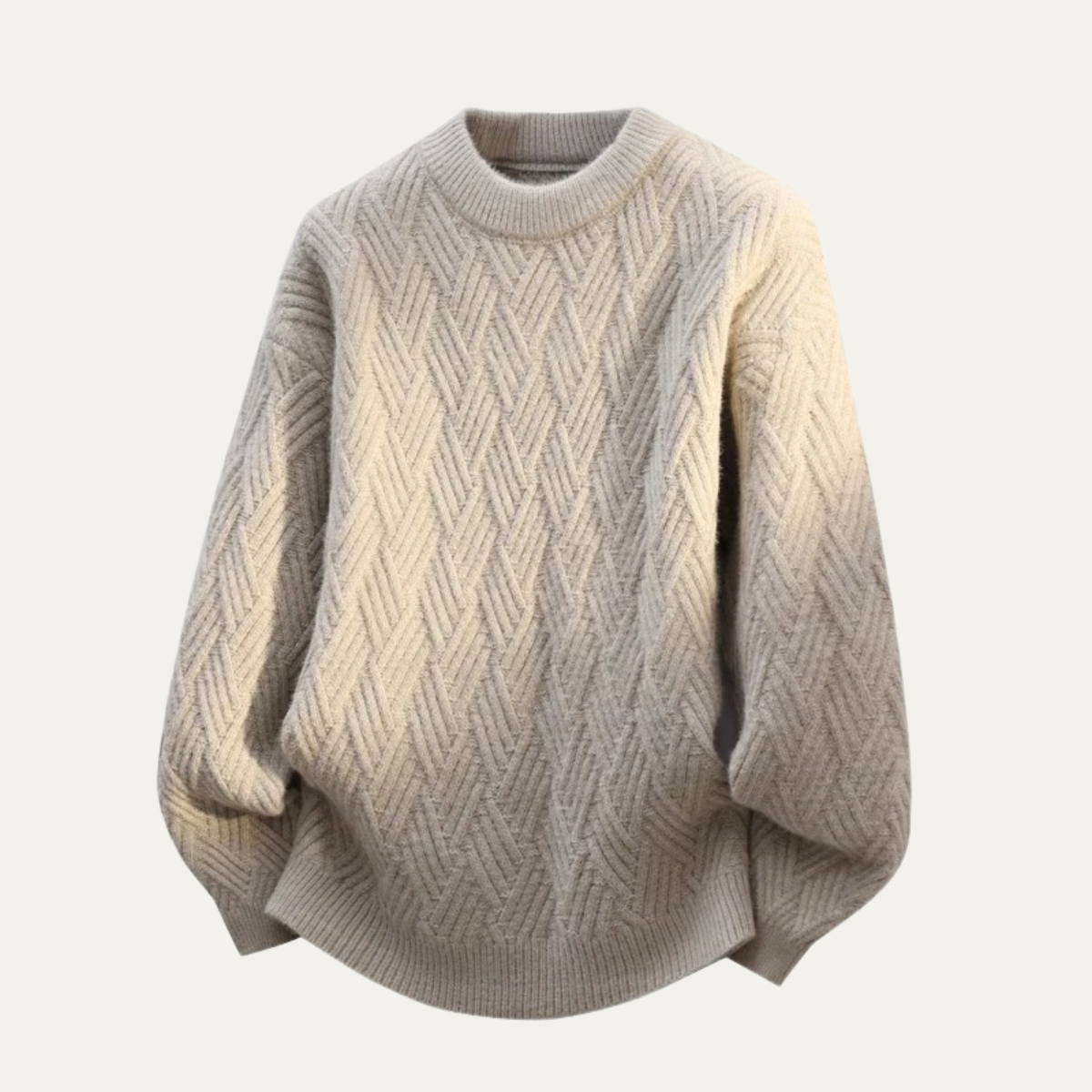 La Maddalena Men's Crew Neck Knitted Sweater